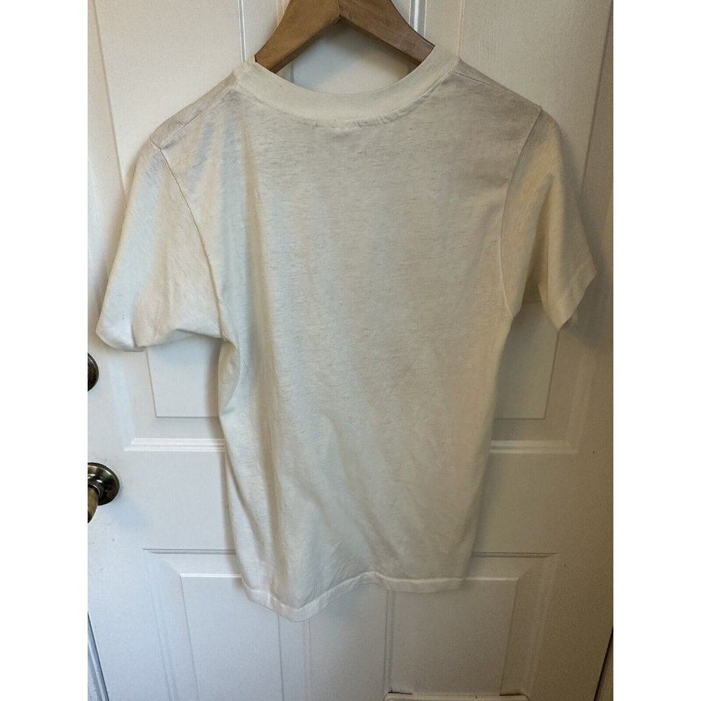 Vintage Single Stitch Chinese Character T-shirt 1983 Hanes Small - Picture 5 of 5